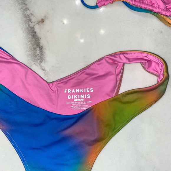 Frankie’s Bikinis - Bash Wrap Halter bikini set - Picture 5 of 6